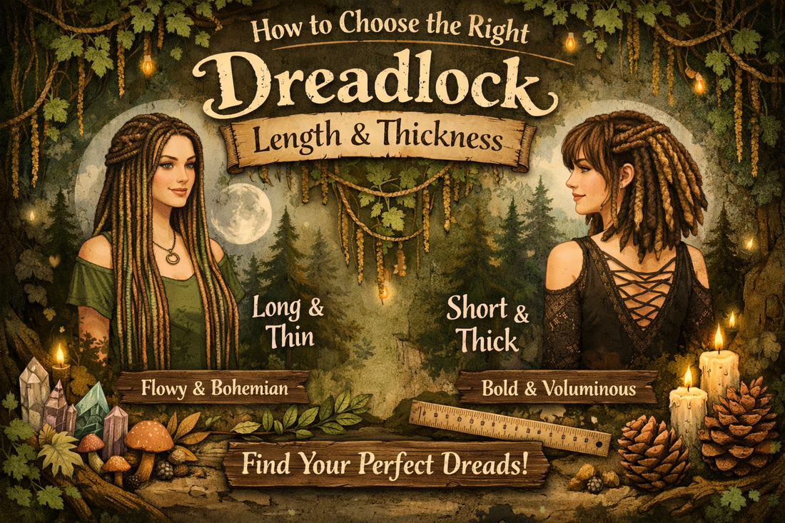 How to Choose the Right Dreadlock Length and Thickness