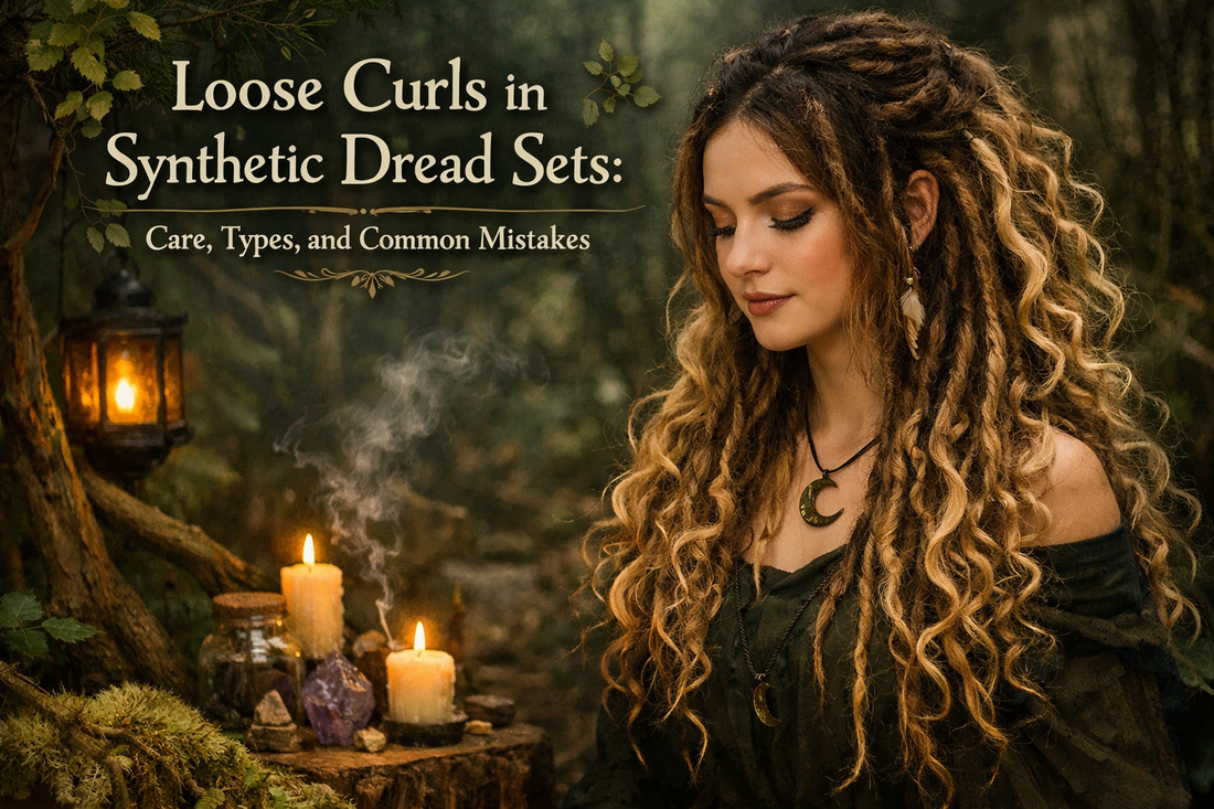 Loose Curls in Synthetic Dread Sets: Care, Types, and Common Mistakes