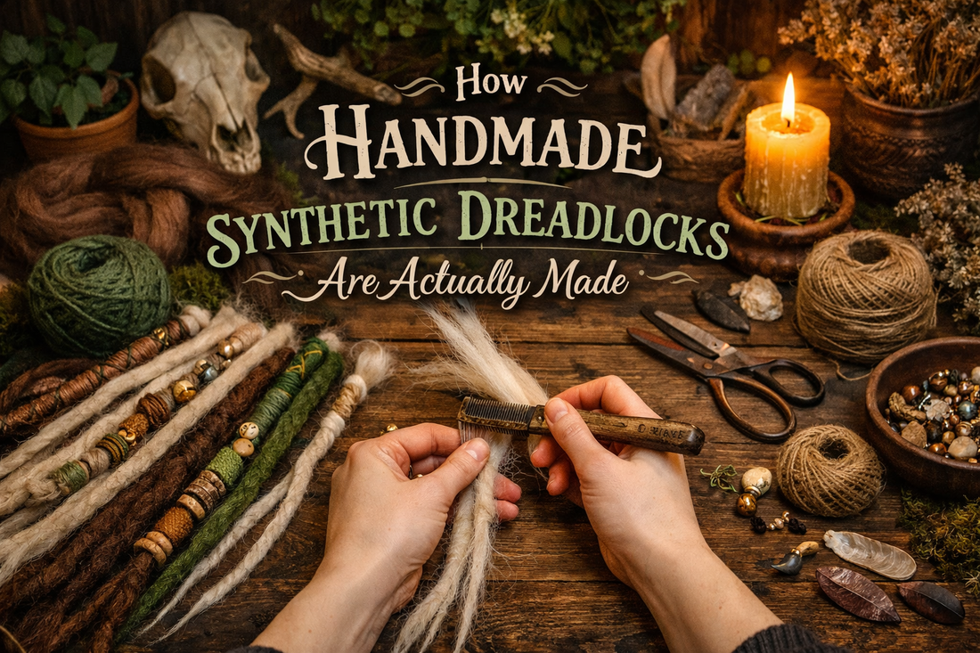 How Handmade Synthetic Dreadlocks Are Actually Made