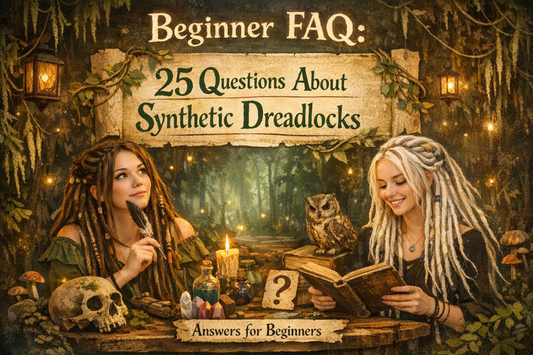 Beginner FAQ: 25 Questions About Synthetic Dreadlocks