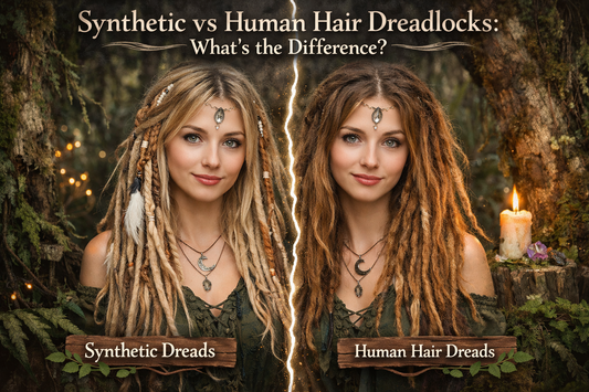 Synthetic vs Human Hair Dreadlocks: What’s the Difference?
