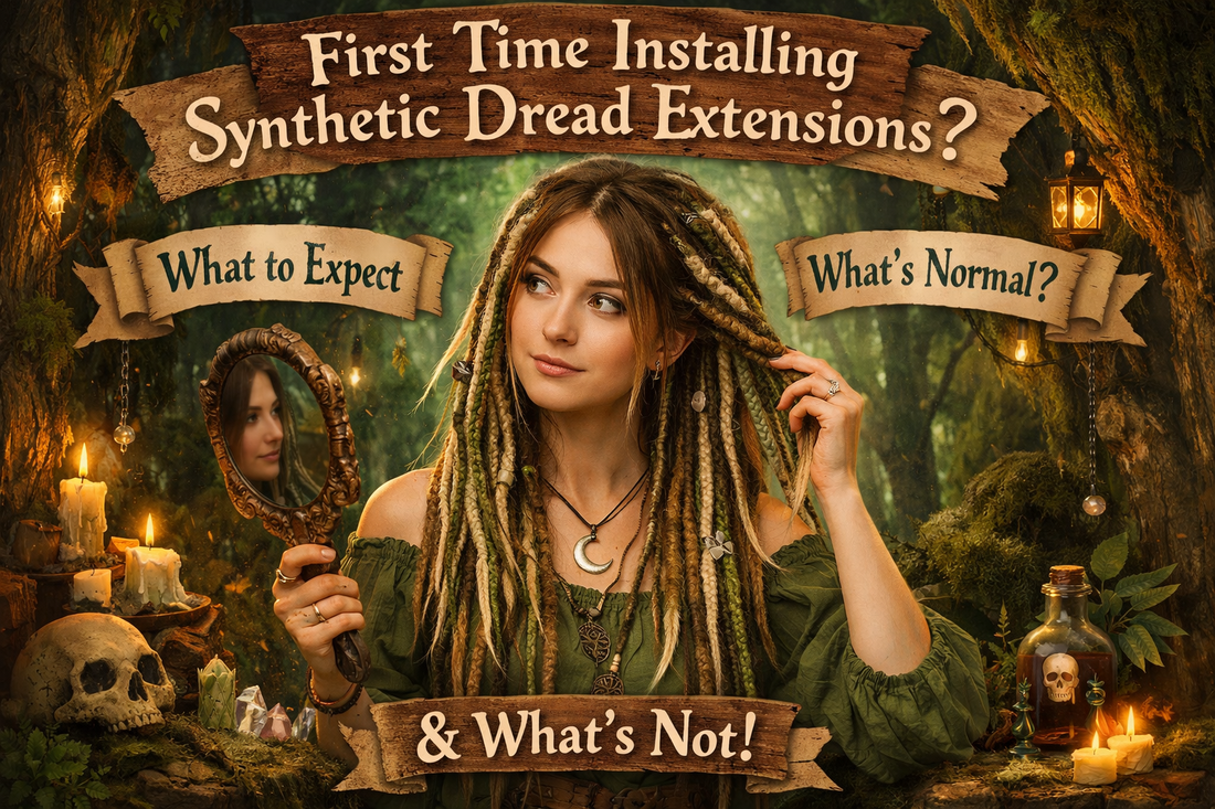 First Time Installing Synthetic Dread Extensions? What to Expect, What’s Normal & What’s Not