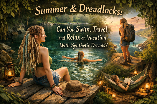 Summer and Dreadlocks: Can You Swim, Travel, and Relax on Vacation With Synthetic Dreads?