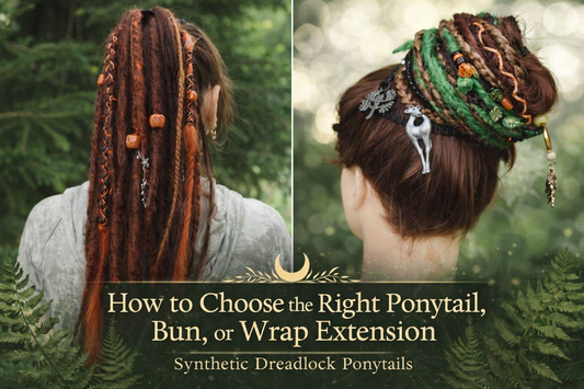 Synthetic Dreadlock Ponytail: How to Choose the Right Ponytail, Bun, or Wrap Extension