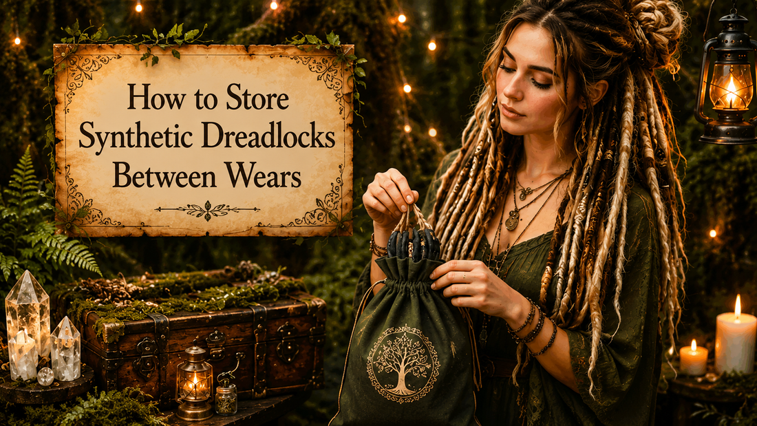 How to Store Synthetic Dreadlocks Between Wears