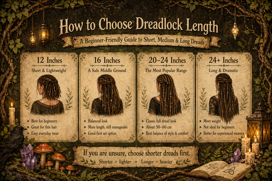 How to Choose the Right Dreadlock Length: 12", 16", 22" or Longer