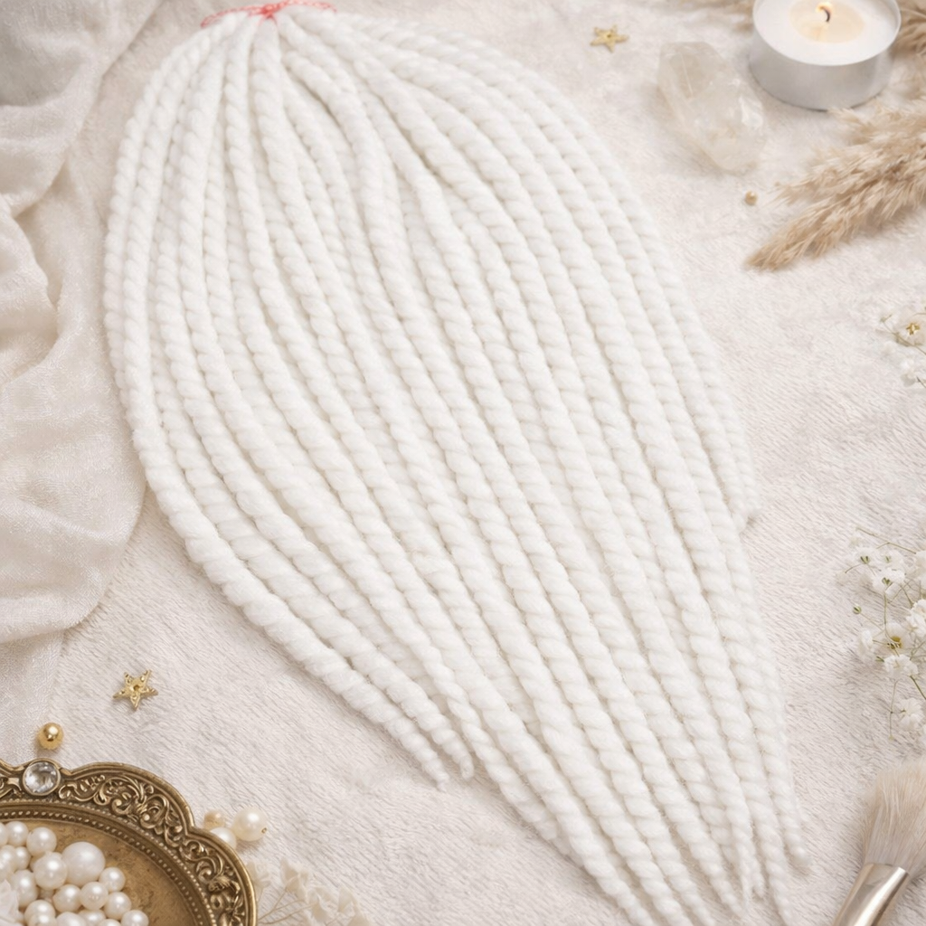 Snow White Twist Extensions – Havana Twist Mambo, leichte synthetische Twists