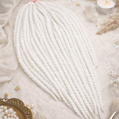 Snow White Twist Extensions – Havana Twist Mambo, leichte synthetische Twists