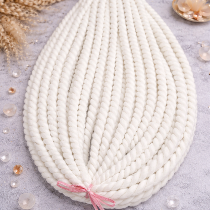 Snow White Twist Extensions – Havana Twist Mambo, leichte synthetische Twists