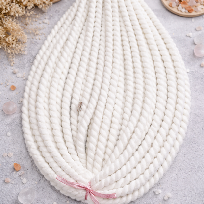 Snow White Twist Extensions – Havana Twist Mambo, leichte synthetische Twists