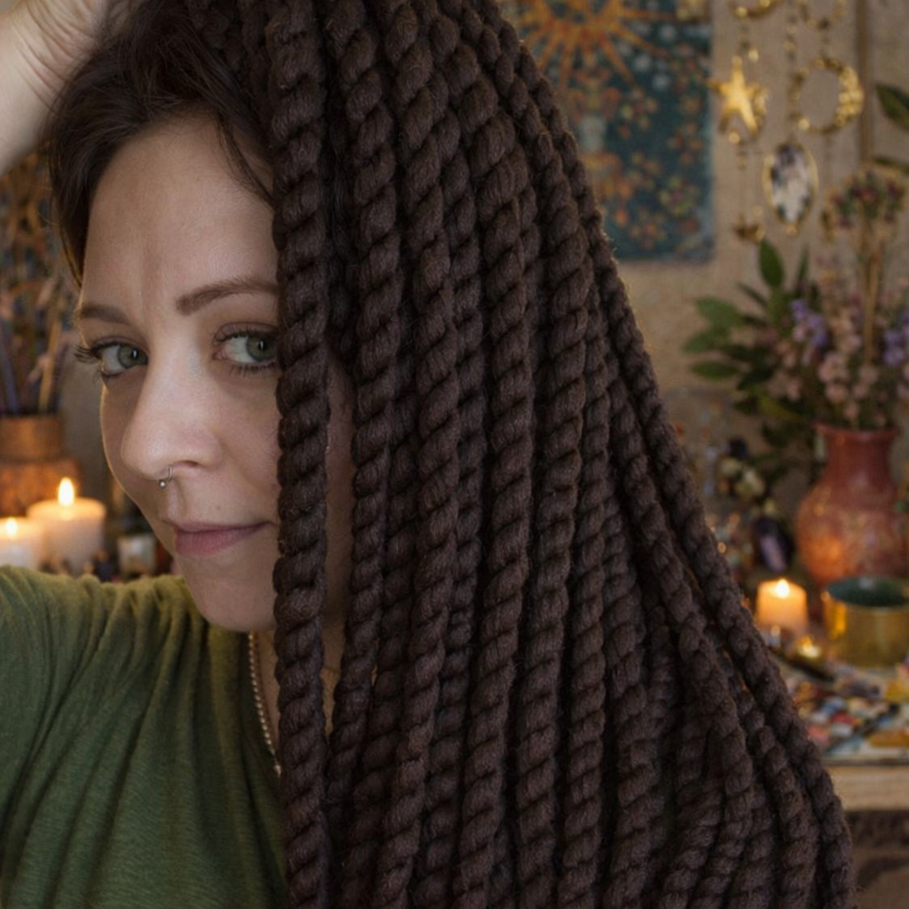 Dunkelbraune Twist-Extensions – Havana Twist Mambo, leichte synthetische Twists
