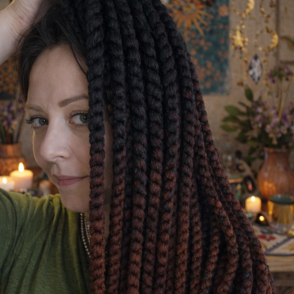Black Chestnut Brown Ombre Twist Extensions – Havana Twist Mambo, Lightweight Twists