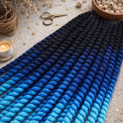 Black Blue Ombre Twist Extensions – Havana Twist Mambo, Lightweight Synthetic Twists