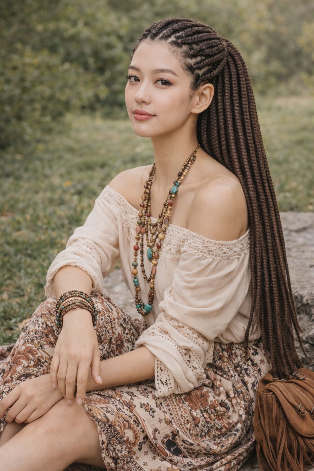Dunkelbraune Twist-Extensions – Havana Twist Mambo, leichte synthetische Twists