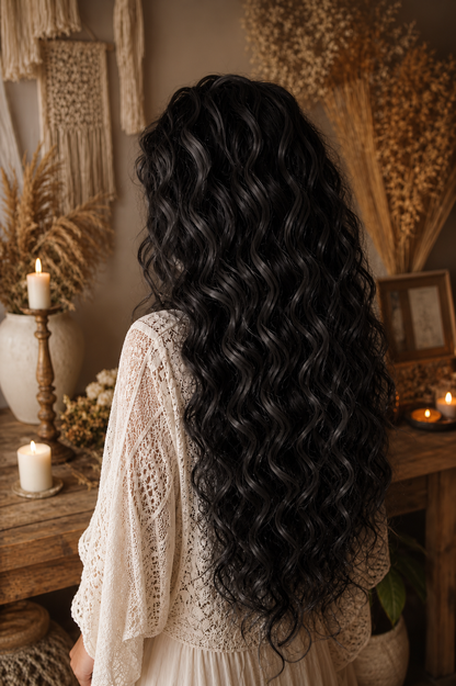 Aschblonde Hidden Base Hair Extensions – Bürstbare Kunst-Dreadlocks, weiches natürliches Volumen