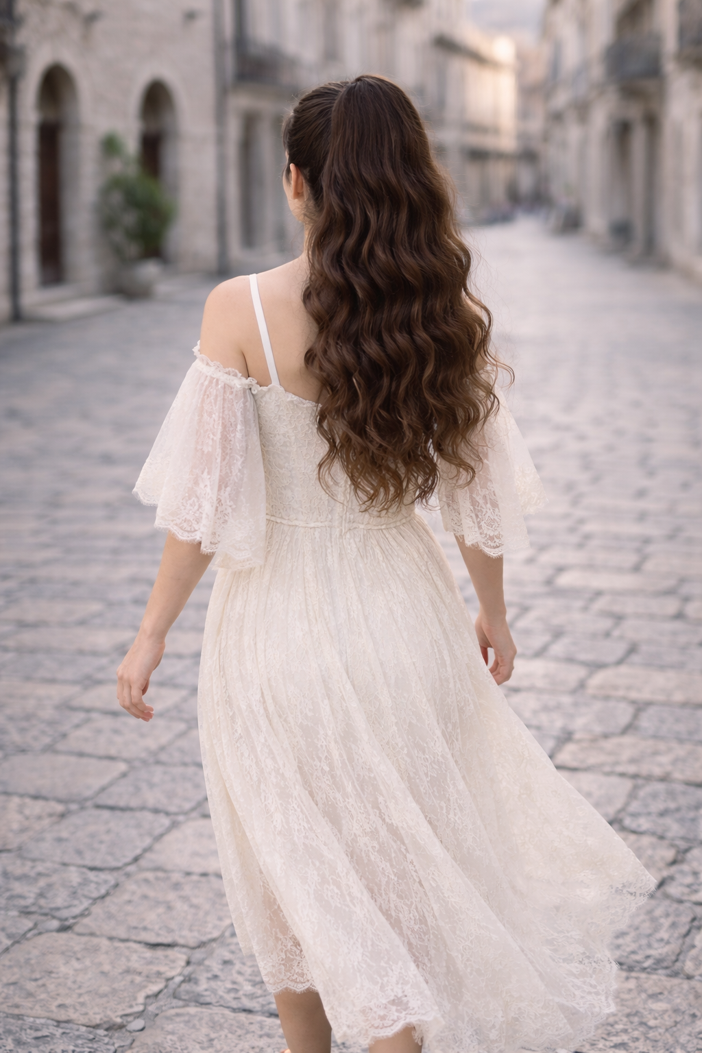 Brown Wavy Ponytail Extension – Dread Ponytail Style Hairpiece