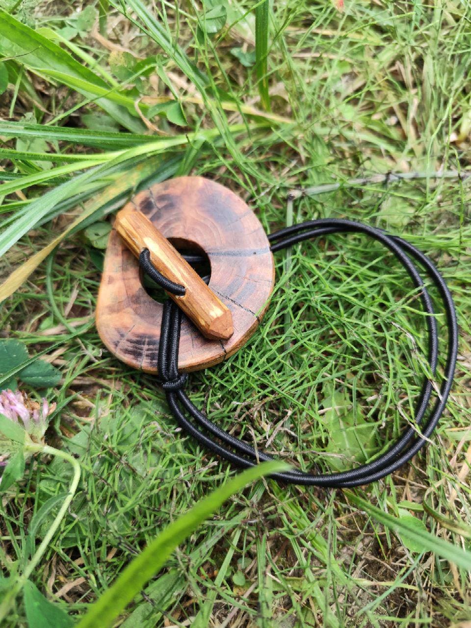 Wood Dreadlock Tie