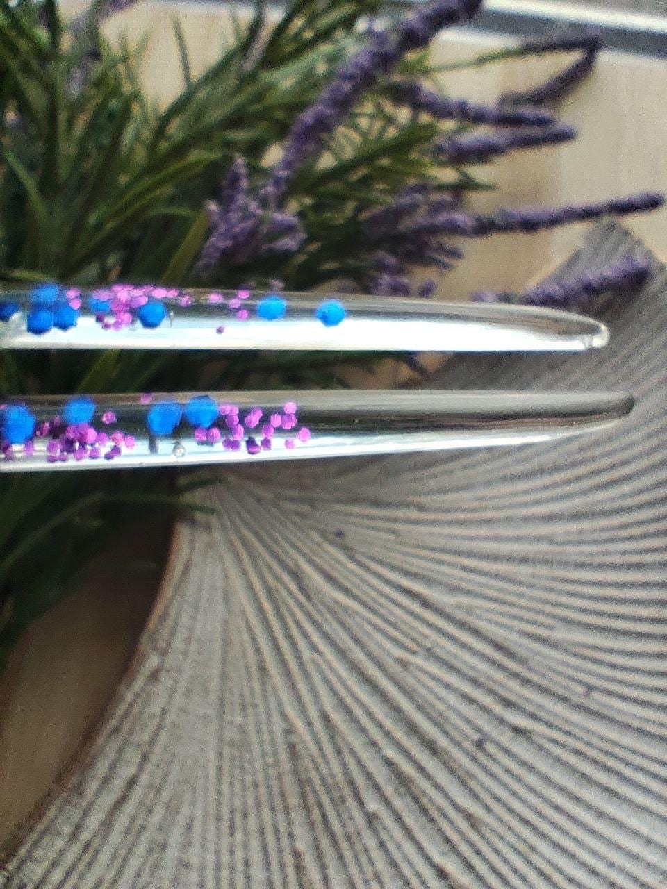 Epoxy Resin Hair Fork with Real Dried Flowers - Terrarium Jewelry for Mom