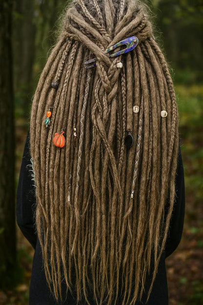Natural Dark Blonde Double Ended Dreadlocks – Crochet Synthetic Set