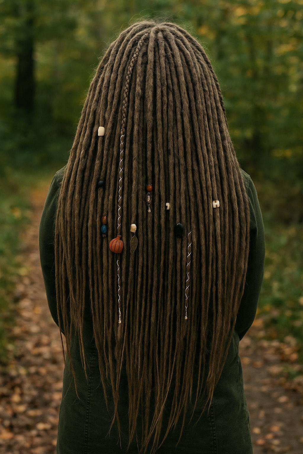 Natural Dark Blonde Double Ended Dreadlocks – Crochet Synthetic Set