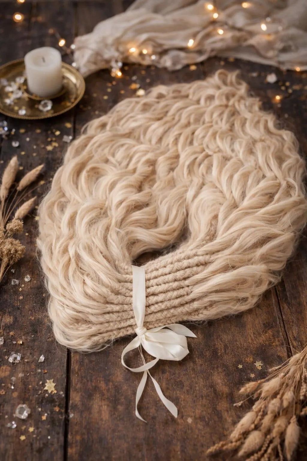 Wheat Blonde Hidden Base Visible Length Hair Extensions