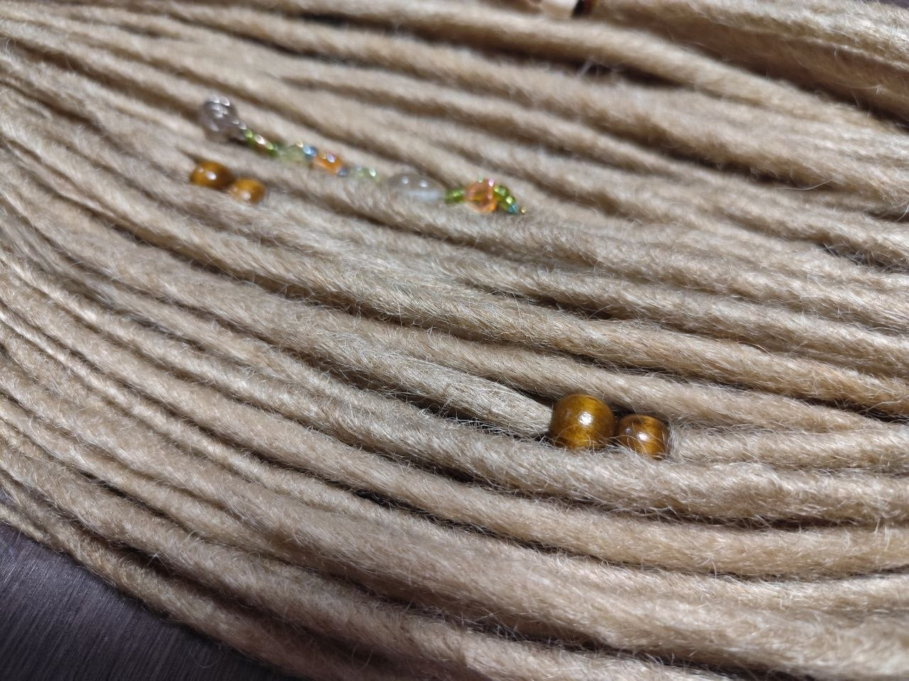 Kurze blonde Dreadlock-Extensions 12 Zoll – Leichte Kunsthaardreads, weich & natürlicher Look