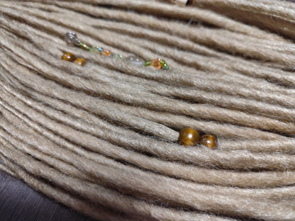 Kurze blonde Dreadlock-Extensions 12 Zoll – Leichte Kunsthaardreads, weich & natürlicher Look