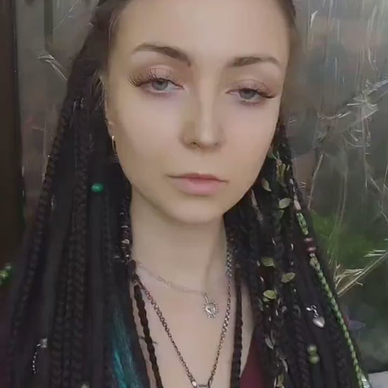 Boho Double Ended Synthetic Dreads in Dirty & Strawberry Blond